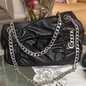 Desmo Italian Leather Shoulder Bag